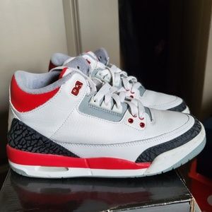 Jordan 3 Fire Red GS 5.5
